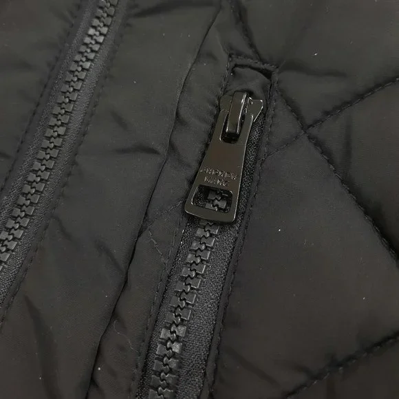 Black quilted winter vest - Andrew Marc brand - Picture 11 of 11